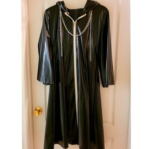 Kingdom Hearts Organization 13 Cosplay Anime Video Game Black Trench Coat Jacket